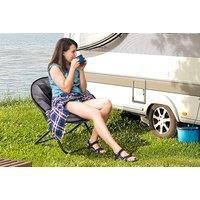 Outsunny Folding Moon Chair - Blue Or Black