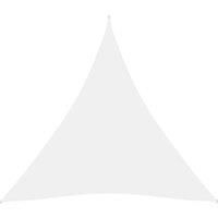 Sunshade Sail Oxford Fabric Triangular 3.6x3.6x3.6 m White