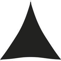 Sunshade Sail Oxford Fabric Triangular 4x5x5 m Black