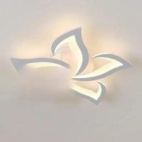 Flower Shape LED Ceiling Light ,5 Heads Modern Ceiling Lamp Warm Light 3000K,For Living Room,Bedroom