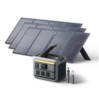 Anker SOLIX C800 Plus Portable Power Station 768Wh | 1200W Anker SOLIX C800 Plus Portable Power Station + 3 100W Solar Panel