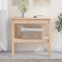 Console Table 80x40x75 cm Solid Wood Pine