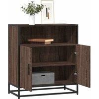 Sideboard Brown Oak 68x35x76 cm Engineered Wood