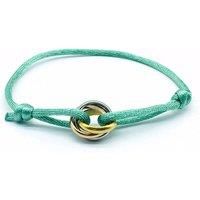 Classic Adjustable Rope And Steel Bracelet - 6 Colours! - Purple