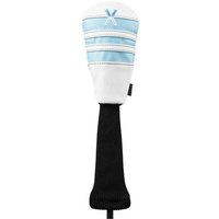 Callaway Unisex-Adult 2020 Vintage Traditional Hybrid X Water Repellent Headcover Golf Iron Head Covers, White/Light Blue/Navy, One Size