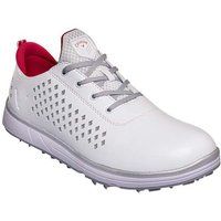 Callaway Women's W635 Halo Diamond Golf Shoe, White Pink, 4.5 UK