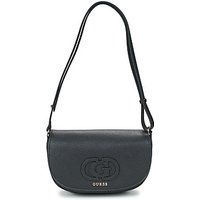 GUESS Women/'s Calebra Convertible Crossbody Flap, Black, One Size