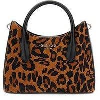 Guess Domitilla Mini Satchel - Brown