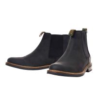 Barbour Mens Farsley Chelsea Boots Black 7 (EU41)