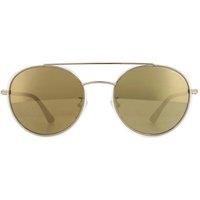 Police Sunglasses SPL870 Coupe 1 8FFG Light Gold Crystal Grey Brown Gold Mirror