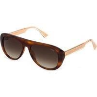 Lozza SL4255 Sunglasses, Havana/Brown Shaded, 56