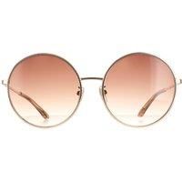 Round Shiny Copper Gold Brown Gradient SCHF11V