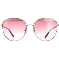 Round Shiny Red Gold Pink Gradient SCHF75S