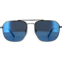 Aviator Shiny Pink Gold Smoke Mirror Blue SPLF64 Octane 1