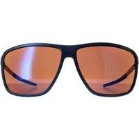 POLICE Men/'s Solstice 4 Sunglasses, SEMI MATT Ruthenium Blue, 65