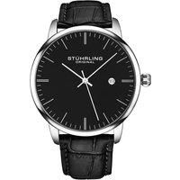 Rasa Men's Classic Quartz Date Watch with Leather Strap