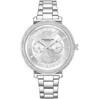 Aria 3908 Wrist Quartz Watch 40mm Case with Stainless steel link bracelet
