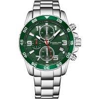 Concorso Quartz 40mm Chronograph Watch with Stainless Steel Link Bracelet