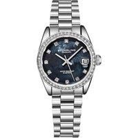 Lineage Ladies Quartz 31mm Watch With Crystal Markers
