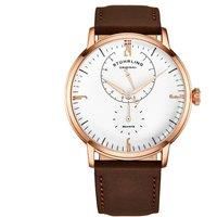 Cabaletta 3969 Dress Watch Quartz 42mm With 24 Hour Sub-Dial Leather strap