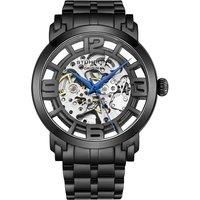 Winchester Automatic 42 mm Skeleton Watch with Stainless Steel Link Bracelet