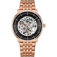 Legacy Men's Automatic Skeleton Watch with Two-Tone Link Bracelet