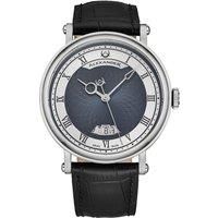 Alexander A153 Luxury Swiss Automatic Classic 43mm Stainless Steel Luxury Watch with Brass Dial and Sapphire Crystal