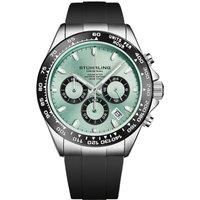 Aquamaster 4048 Chronograph Watch Quartz 42mm Case rubber Strap