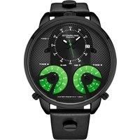 TerraTime Triple-Time Quartz 50mm Watch