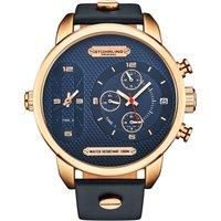 Global GMT Japanese Quartz 52mm Watch