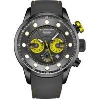 4054 Aquatic Force Chronograph Watch Silicone Strap 50mm 10 ATM Water Resistant
