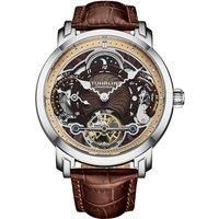 Celestial Timekeeper 1017 Dual Time Automatic 44mm Skeleton Watch