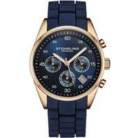 Men's Tempo Chronograph Watch 42mm Case, Silicone Strap, Date Water Resistant 4059