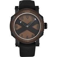 Titanic' A La Grande Brown Dial Black Rubber Strap Automatic Watch