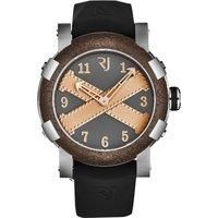 Titanic' A La Grande Grey Dial Black Rubber Strap Automatic Watch