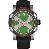Titanic' A La Grande Green Dial Black Rubber Strap Automatic Watch