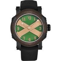 Titanic' A La Grande Green Dial Black Rubber Strap Automatic Watch