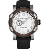 Titanic' White Dial Black Rubber Strap Automatic Watch