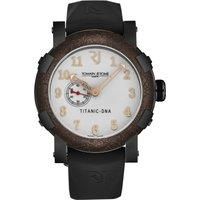 Titanic' White Dial Black Rubber Strap Automatic Watch