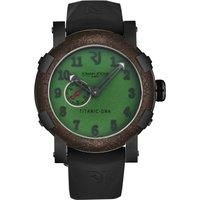 Titanic' Green Dial Black Rubber Strap Automatic Watch