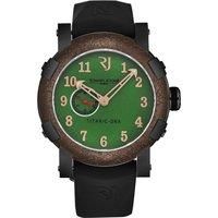 Titanic' Green Dial Black Rubber Strap Automatic Watch