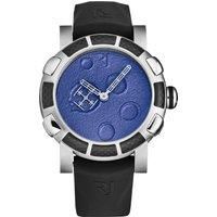 Silver - 'Moon Dust' Automatic Watch - Satin-Finished Case - 46mm - Model RJMDAU.501.10 - Luxury Men's Timepiece