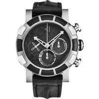 Romain Jerome Men's Silver - 'Moon Dust' Automatic Watch - 46mm - Model RJMDCH.101.10 in Black