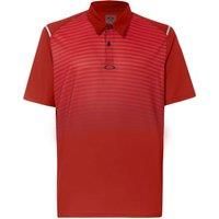 Oakley Men/'s Polo Shirt Ss Striped Ellipse - red - Medium