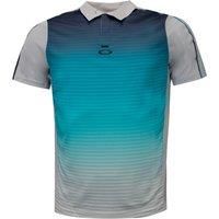 Oakley Mens Engineered Polo Bubba Colourblock T-Shirt 434287 202 Grey