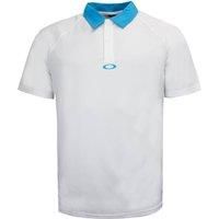 Oakley Raglan Mens White Polo Shirt