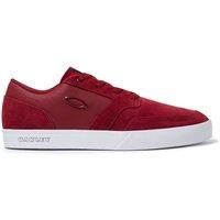 Lighthouse Lace-Up Red Smooth Leather Trainers