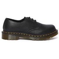 Dr. Martens 1461 Derbys, Black (Black Virginia 001), 3 UK