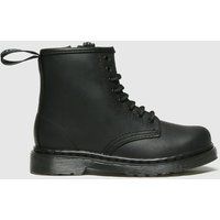 Dr Martens Black 1460 Serena Mono Boots Toddler