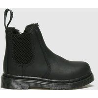 Dr Martens black 2976 leonore mono Toddler boots